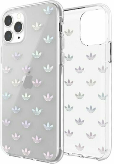 adidas SnapCase ENTRY Back Cover Σιλικόνης Ασημί (iPhone 12 / 12 Pro)