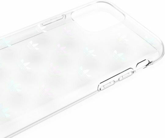 adidas SnapCase ENTRY Back Cover Σιλικόνης Ασημί (iPhone 12 / 12 Pro)