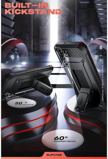 Supcase Unicorn Beetle Pro 360 Vollschutz Silikon 2mm Schwarz (Galaxy S22+ 5G)