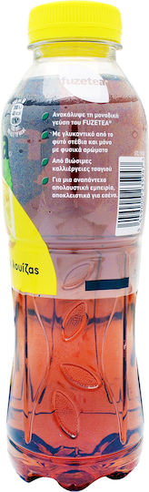 Fuzetea Eistee Zitrone mit Kohlensäure in Flasche 500ml
