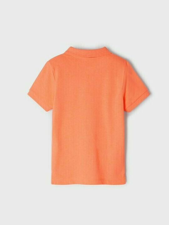 Mayoral Children's Polo Short Sleeve Orange