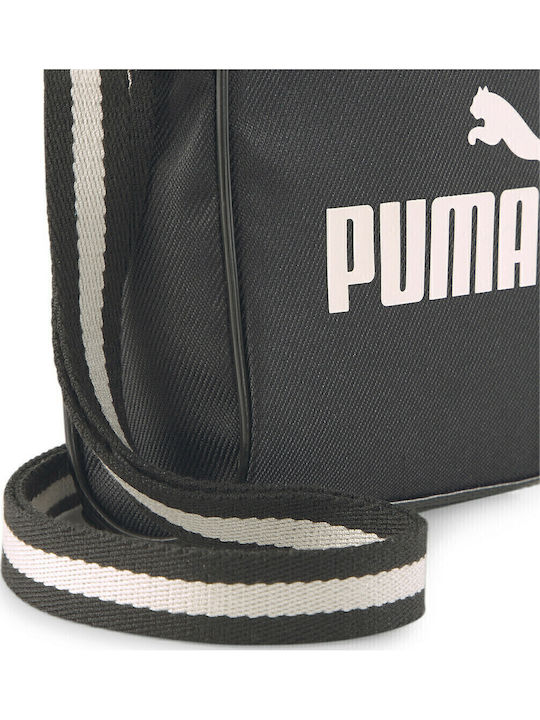 Portable Ανδρική Τσάντα Ώμου / Χιαστί Μαύρη