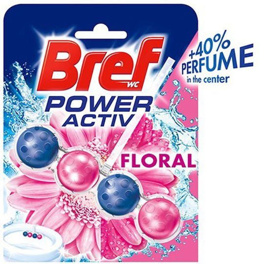 Bref Power Activ Block Toilet with Scent Flowers 50gr