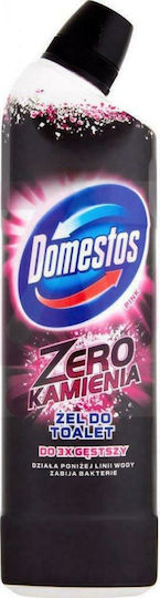 Domestos Zero Limescale WC Cleaner Παχύρρευστο Υγρό Καθαριστικό Λεκάνης με Άρωμα Pink 750ml