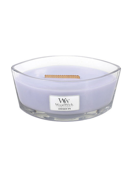 WoodWick Αρωματικό Κερί σε Βάζο με Άρωμα Lavender Spa 453.6gr