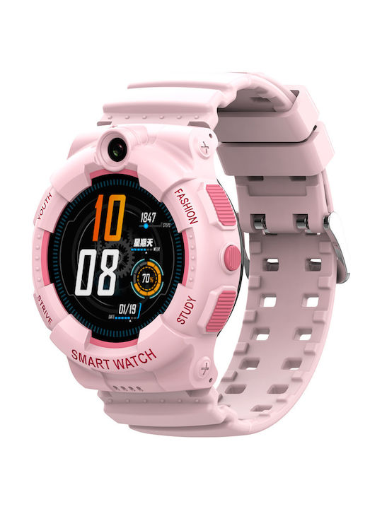 Wonlex Smartwatch Pentru Copii 4G Cu GPS Și Cameră Roz