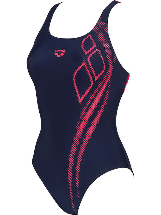 Spirit Swim Pro Αθλητικό Ολόσωμο Μαγιό Navy Μπλε