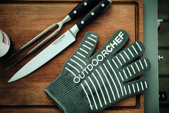Outdoorchef Inox Serving Utensil Set Black 2pcs