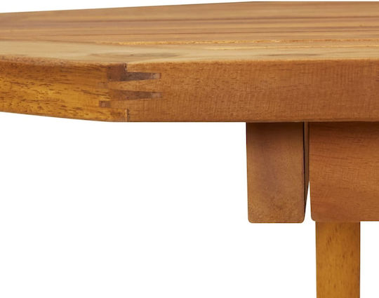 Set Sala De Mese Pentru Exterior 5 Piese Din Acacia