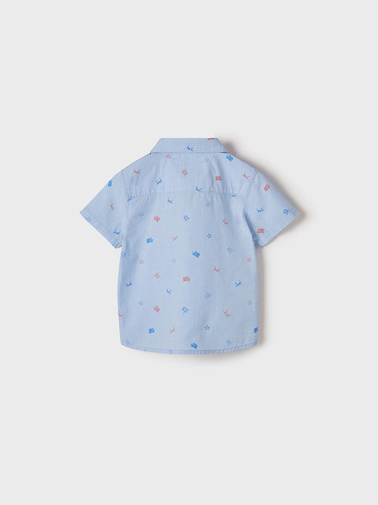 Mayoral Kids Shirt Light Blue