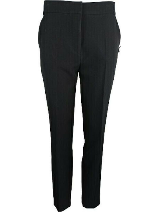 Women's Fabric Trousers Black
