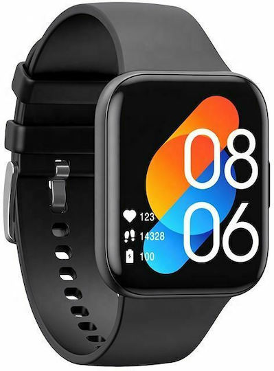 Havit M9021 Smartwatch mit Pulsmesser (Schwarz)