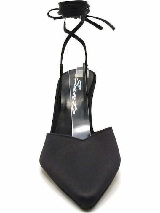 Pointed Toe Black Heels