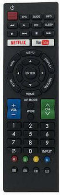 Huayu Compatible Remote Control RM-L1346 for Τηλεοράσεις Sharp