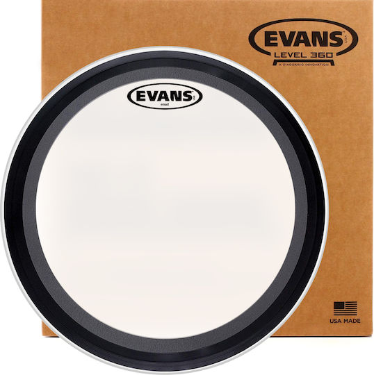 Evans Emad Bass Coated Drumhead for Percussion 18"