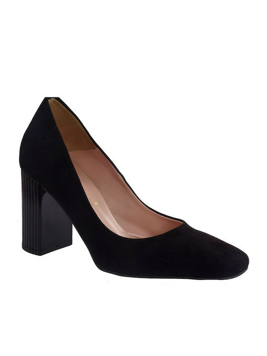 Alessandra Paggioti Suede Pantofi cu toc Negre