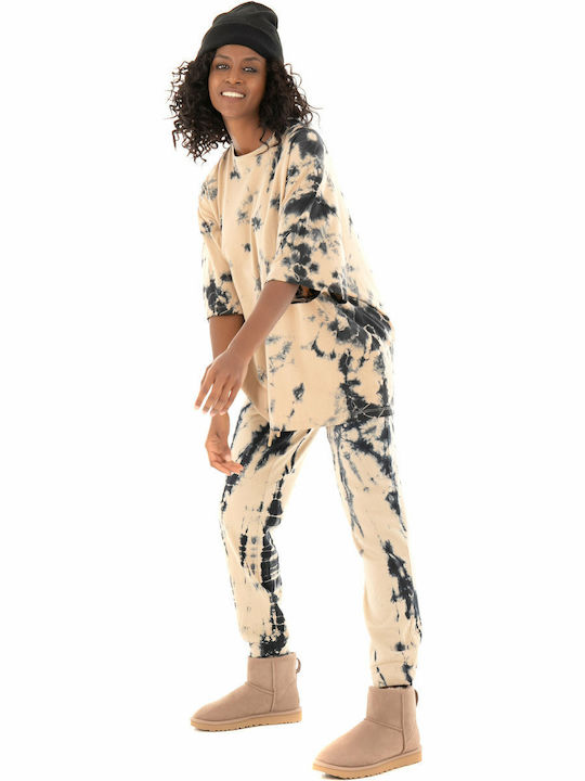 Pantaloni de Trening cu elastic Bej