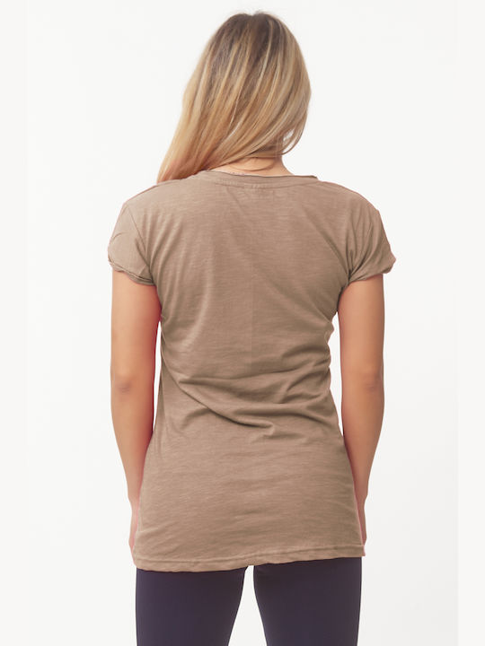 Bodymove Women's T-shirt Brown