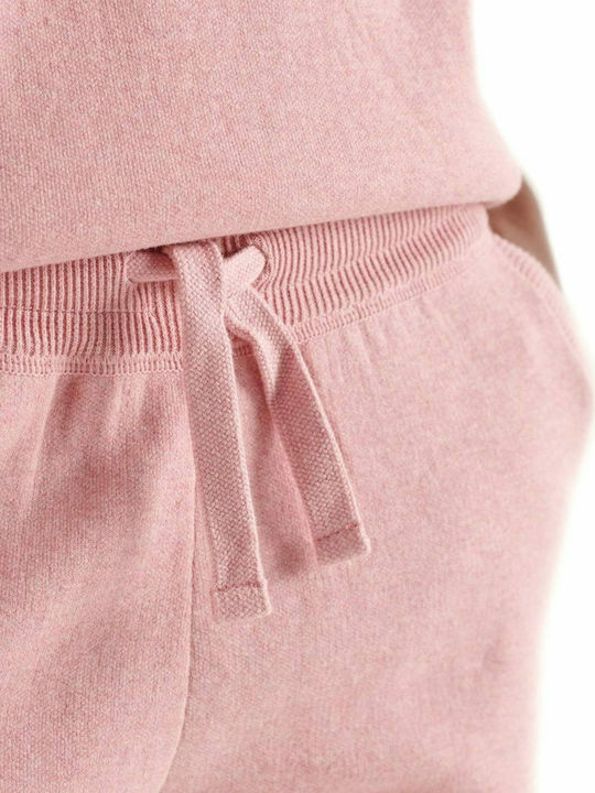 Pantaloni de Trening cu elastic Soft Pink Marl roz Marl
