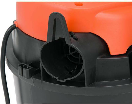 Yato Staubsauger Flüssigkeiten / Feststoffe 1400W mit Kunststoff Behälter 30Es