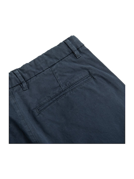 Trousers Chino in Slim Fit Navy Blue