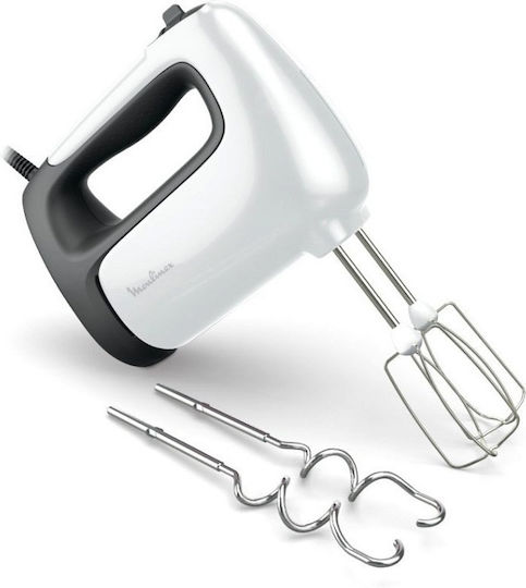 Moulinex Μίξερ με Πλαστικό Κάδο 2.5lt Λευκό 500W