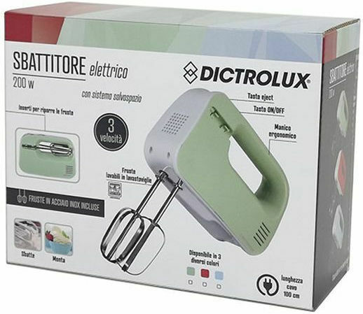 DictroLux 875901 060109 Миксер Ръчен 200W Зелен