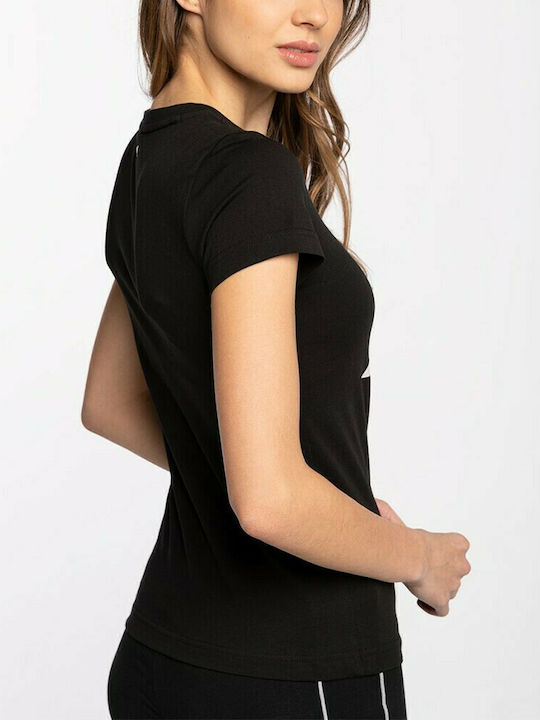 Puma Evide Graphic Women's T-shirt Black