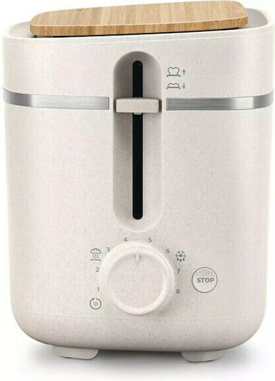 Philips 5000 Series Тостер Двуместна 830W Бежов