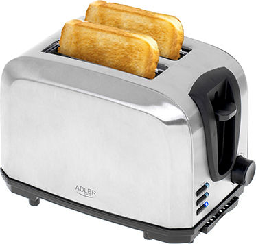 Adler Toaster 2 Slots 700W Inox