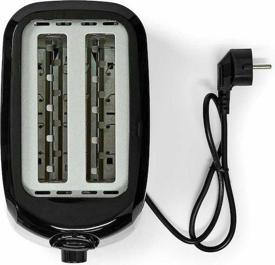 Nedis Φρυγανιέρα 2 Θέσεων 700W Μαύρη