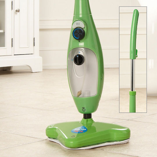 H2O Steam MOP x5 Steam Cleaner 3.5bar with Stick Handle