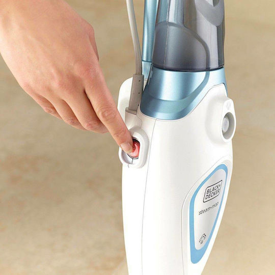 Black & Decker Ατμοκαθαριστής Πίεσης 3bar με Κοντάρι