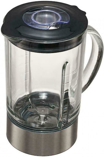 Heinner Mixer mit Glaskanne 1,5 l 1000W Inox HBL-1000XMC