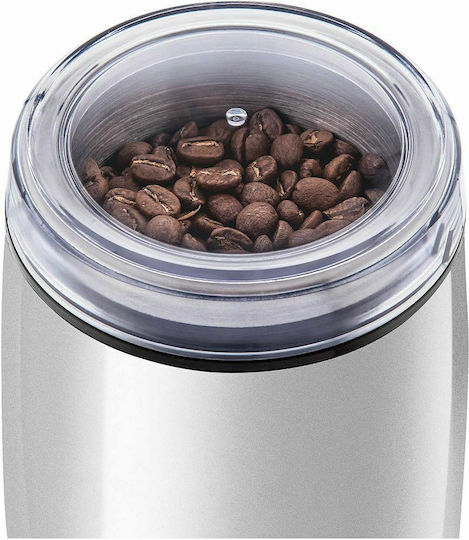 Sencor Ηλεκτρικός Μύλος Καφέ 150W με Χωρητικότητα 60gr Λευκός
