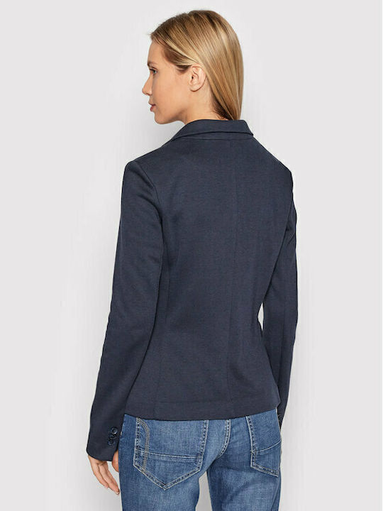 Vero Moda Julia Damen Mittellang Blazer Marineblau