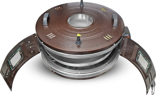 Akel AF-120 Ηλεκτρικό Φουρνάκι 33lt Χωρίς Εστίες Κόκκινο