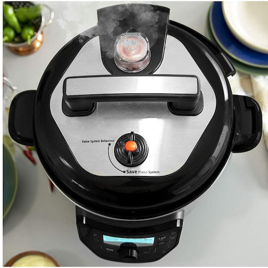 Cecotec H Deluxe Πολυμάγειρας 1000W με Χωρητικότητα 6lt Ασημί