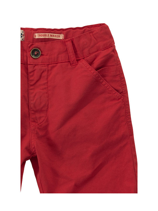 Kinder Shorts/Bermudas Stoff Rot
