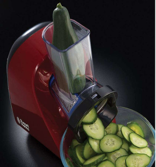 Russell Hobbs Desire Slice Go Gemüseschneider / Obstschneider 200W Rot
