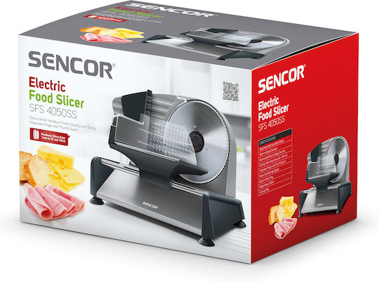 Sencor Aufschnittschneider 150W Silber