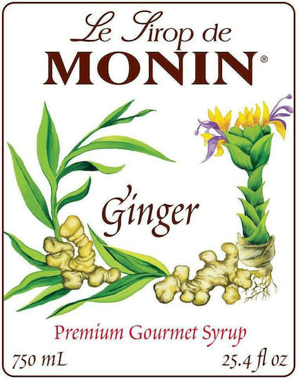 Monin Сироп за Коктейли с Вкус Джинджифил 700мл
