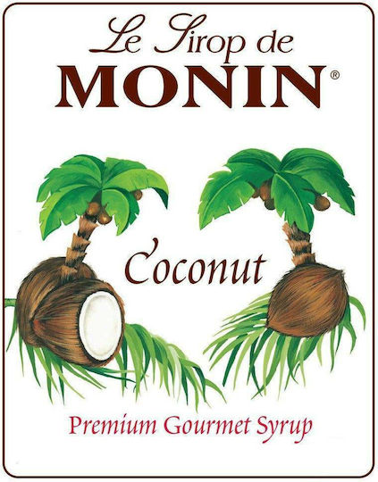 Monin Sirup für Cocktails mit Geschmack von Kokosnuss 700ml
