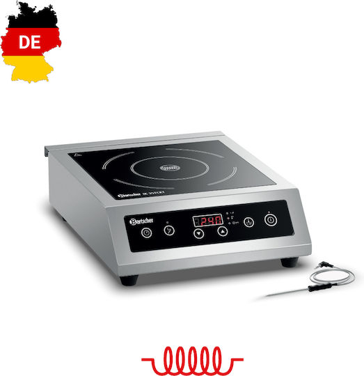 Bartscher Електрическа печка Индукционна 3.5кВт 34x43x12см