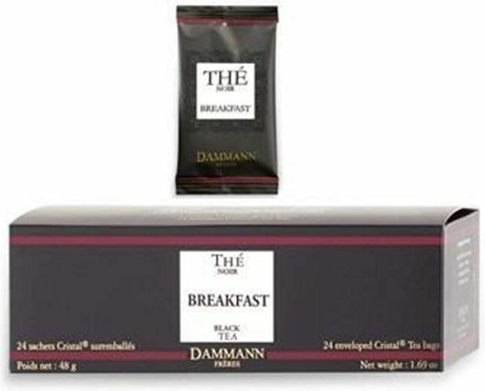 Dammann Μαύρο Τσάι Βreakfast 24 Φακελάκια