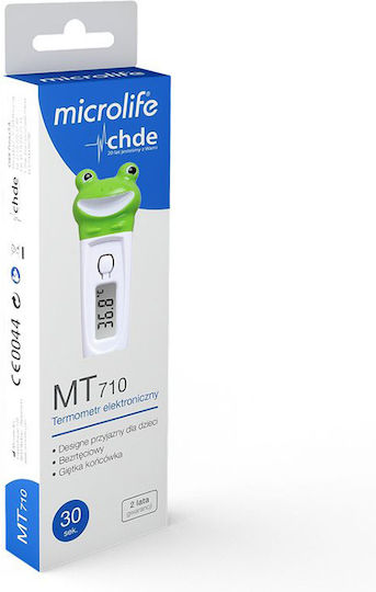 Microlife MT 710 Дигитален Термометър Под мишницата Подходящо за бебета Зелен