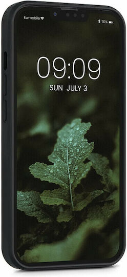 KWmobile Vintage Anchor Umschlag Rückseite Hölzern Dark Brown (iPhone 13 Pro)