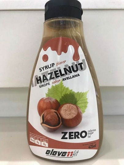 Eleven Fit Syrup Zero with Hazelnut Flavour Sugar Free 425ml