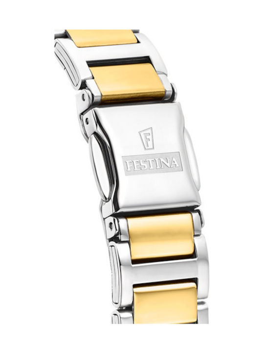 Festina Women's Watch with Gold Metal Bracelet