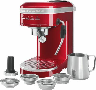 Kitchenaid Automatic Espresso Machine 1470W Pressure 15bar for Cappuccino Red